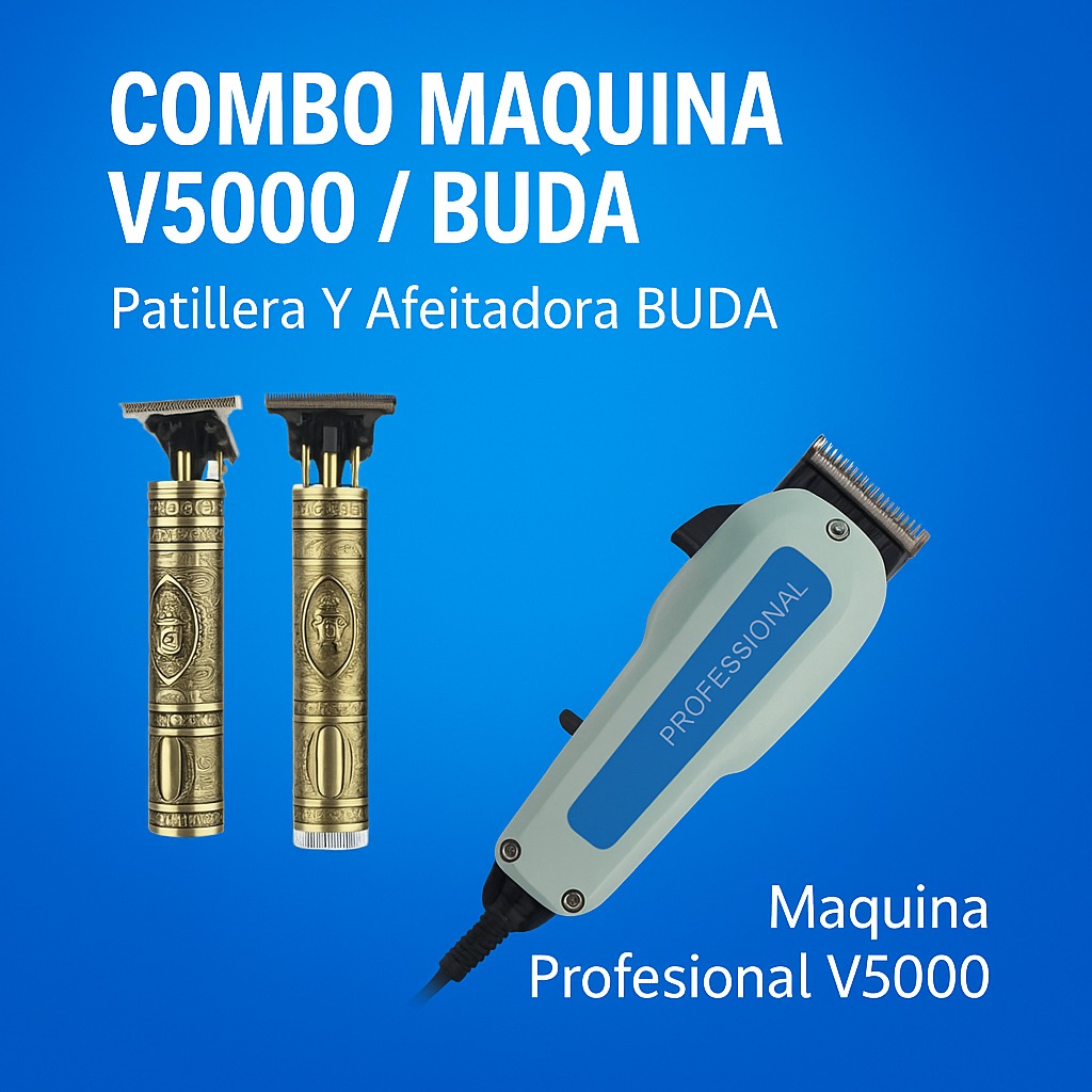 COMBO PATILLERA Y MAQUINA CORTE